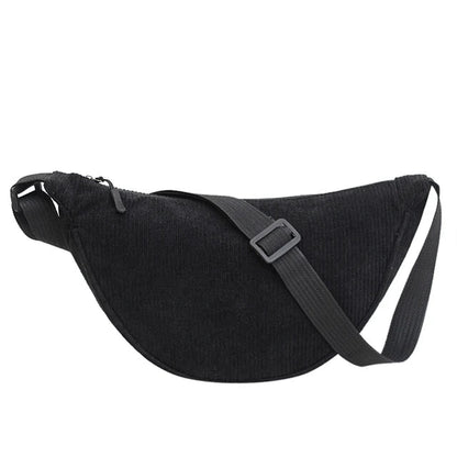 Bolso cruzado de pana elegante para mujer – JIANA