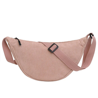 Bolso cruzado de pana elegante para mujer – JIANA