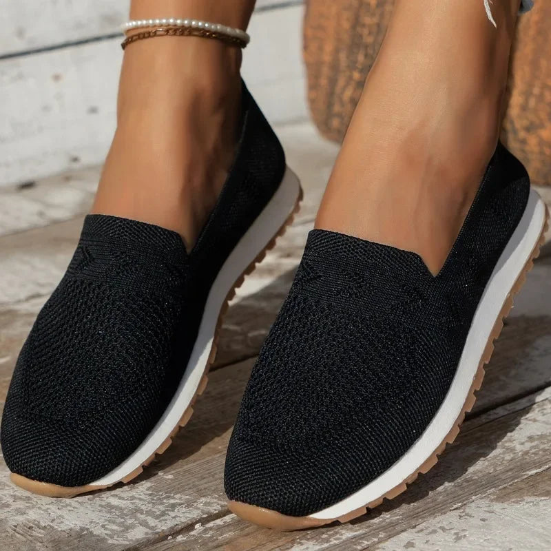 INES - Zapatos ortopédicos tipo mocasín para mujer