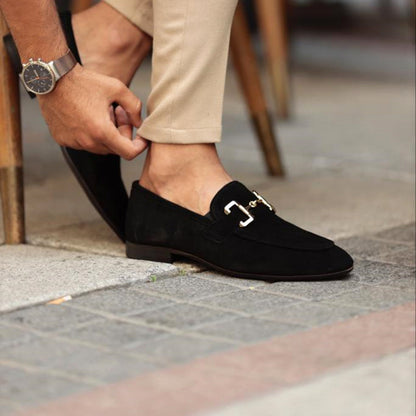 Mocasines elegantes para hombre con detalle metálico – MARCÉLLO