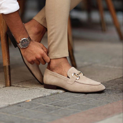 Mocasines elegantes para hombre con detalle metálico – MARCÉLLO
