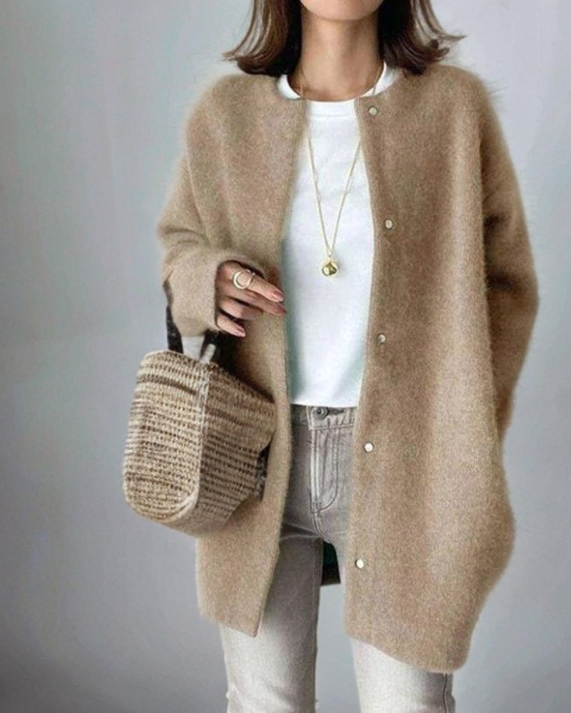 Blusa de mujer con estampado artístico y corte cómodo – DIELLE