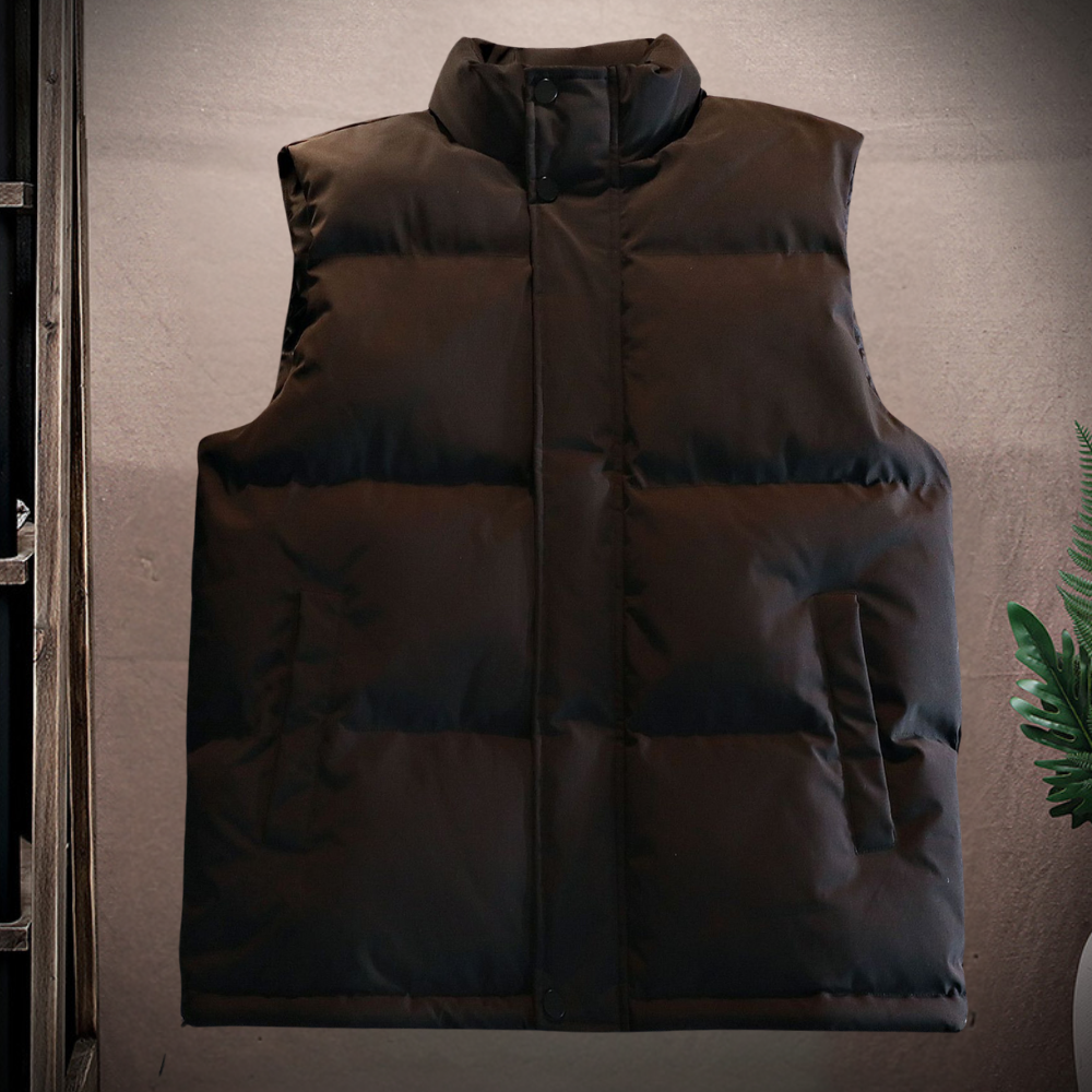 MATEO - Chaleco acolchado sin mangas para hombre