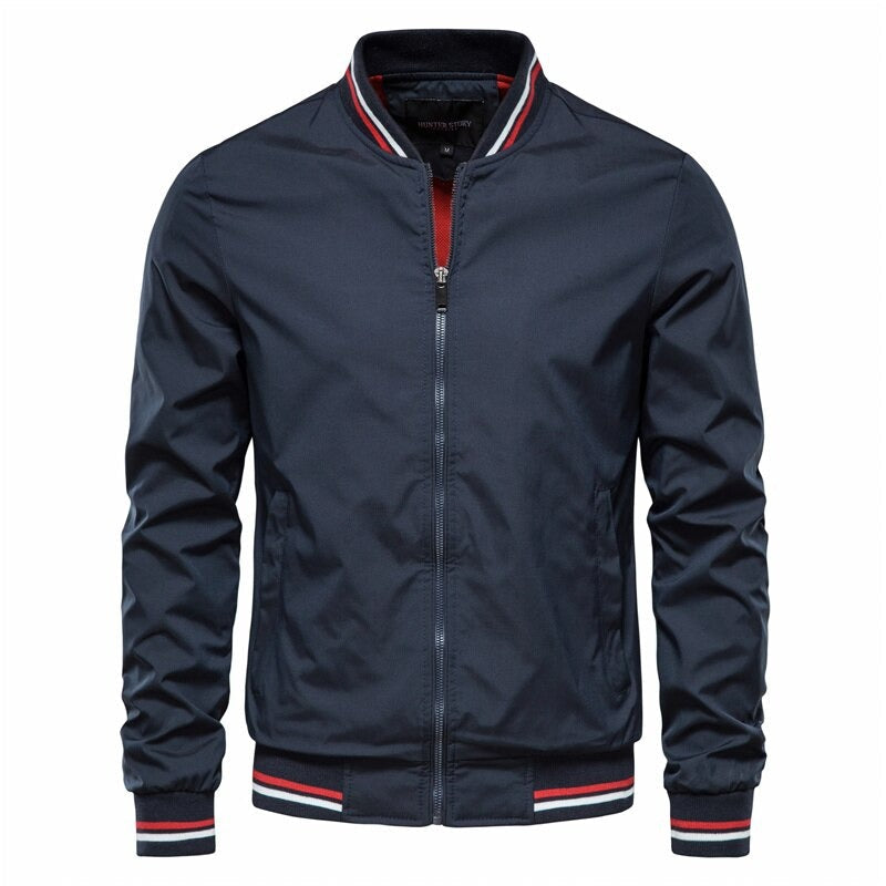 KENJI - Bomber para hombre con detalles contrastantes