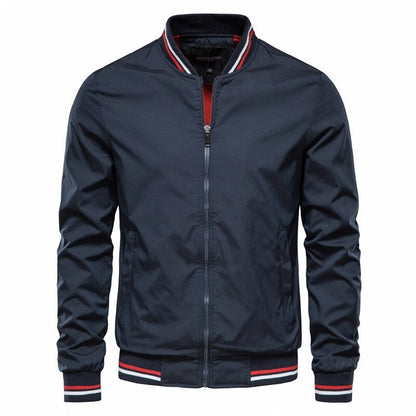 KENJI - Bomber para hombre con detalles contrastantes