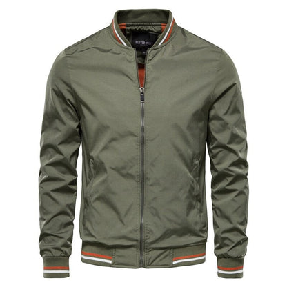 KENJI - Bomber para hombre con detalles contrastantes