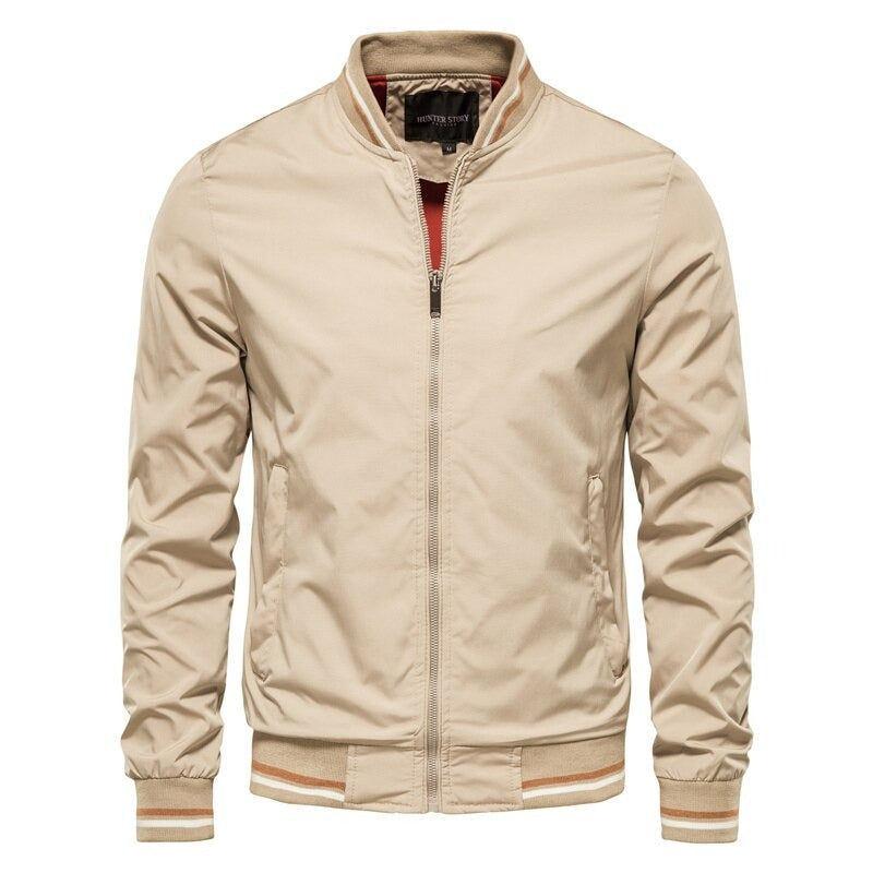 KENJI - Bomber para hombre con detalles contrastantes