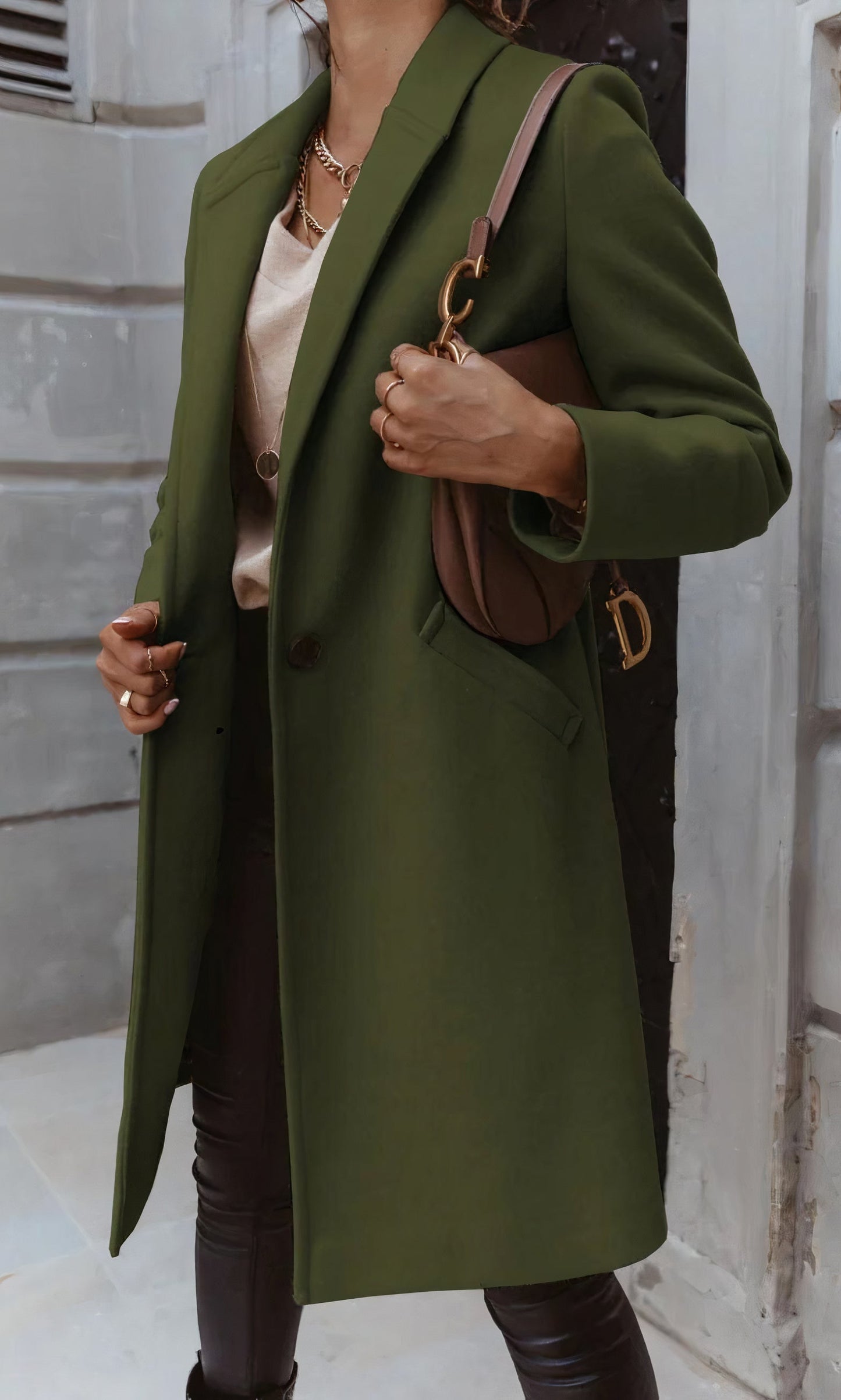 ELLA - Elegante abrigo largo para mujeres