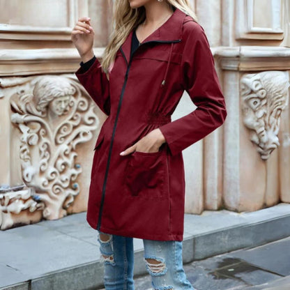 ELSA - Trenchcoat cortavientos con estilo para mujeres