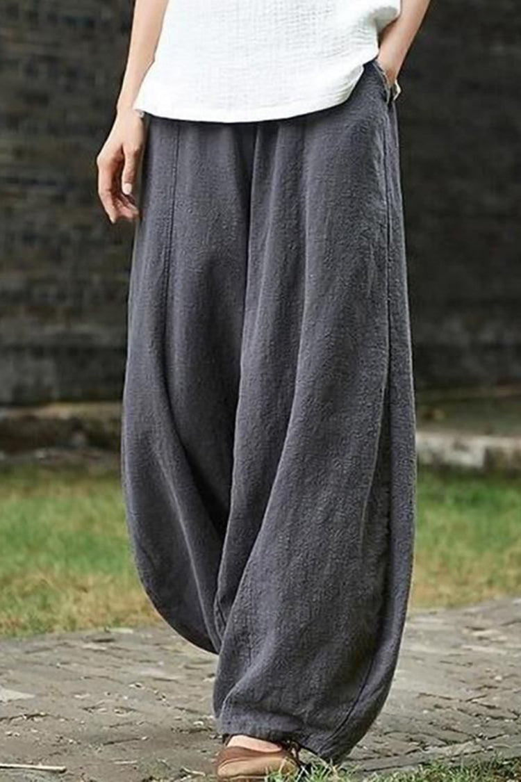 Pantalón de algodón cómodo y ligero para mujer – EMILIA