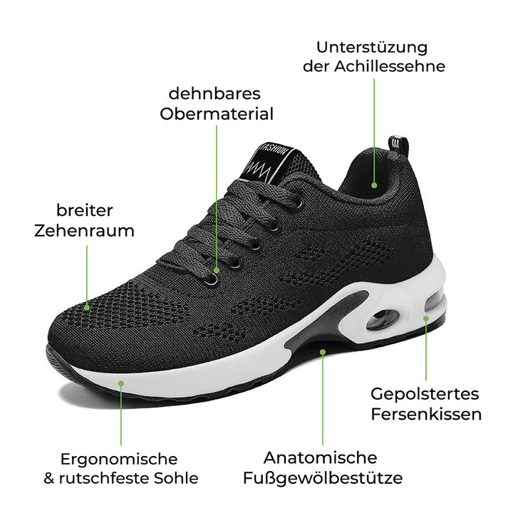 Zapatillas Deportivas Orthopédicas Con Plantilla Acolchada Para Damas - RunAlign