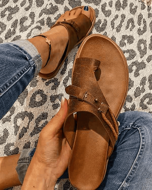 Chanclas ortopédicas con tira ajustable para mujer – KAIA
