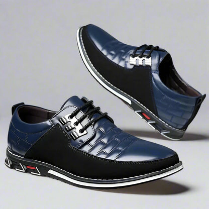 Zapatos de vestir para hombre en piel con cordones – CALVORAN