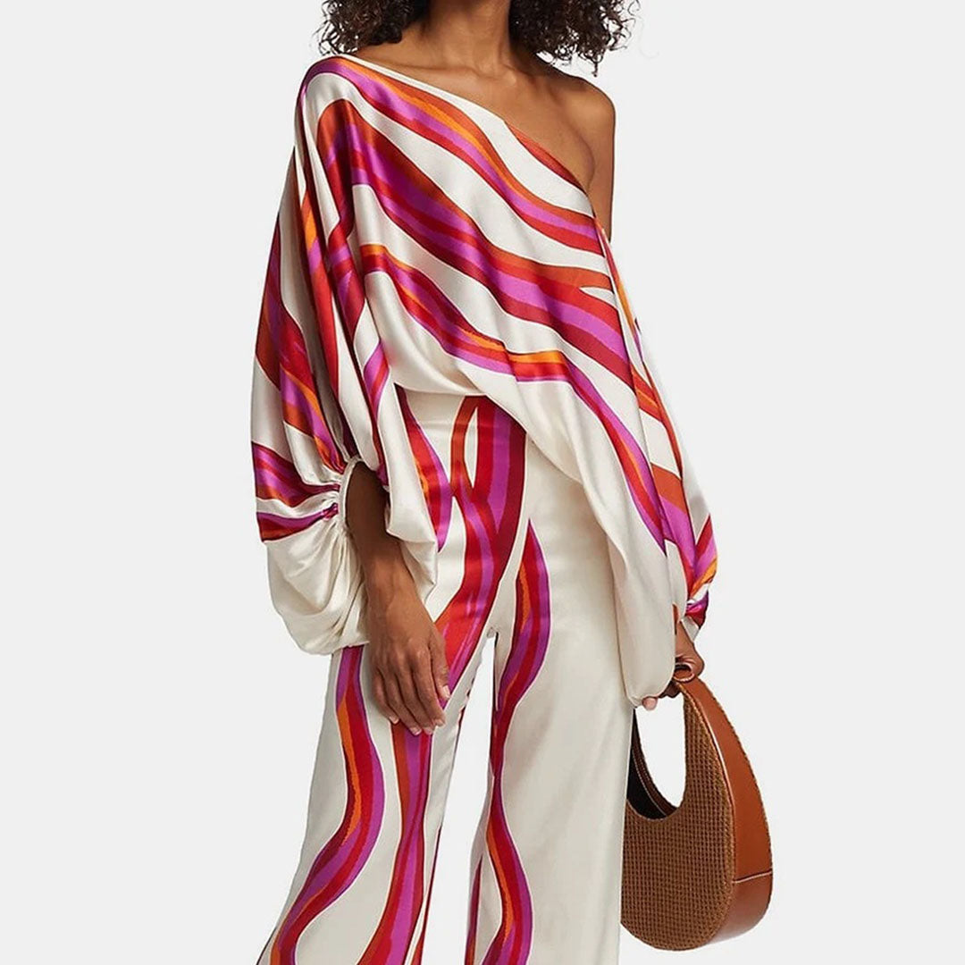 LUMIERE – Conjunto elegante de dos piezas para mujer