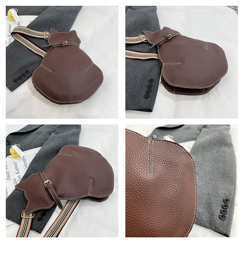 Bolso bandolera original con diseño de gato para mujer – MIAO