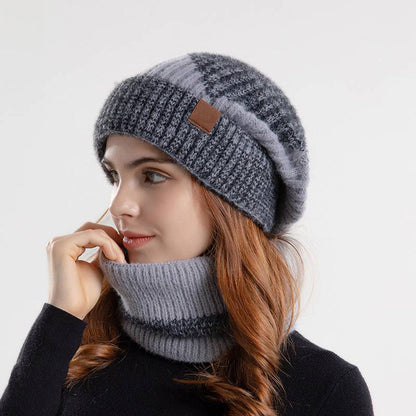 HAYLEIGH - Set de gorro y bufanda para mujeres