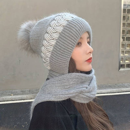 JASMIJN - Set de gorro y bufanda para mujeres