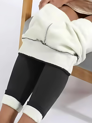 BRYONY - Legging térmico de talle alto con forro polar para mujer