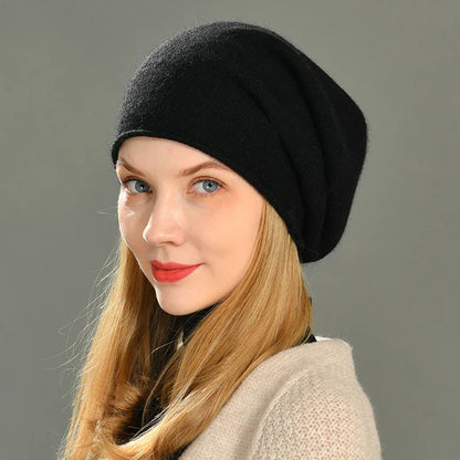 YASMINA – Gorro de punto para mujer con diseño moderno y tejido suave