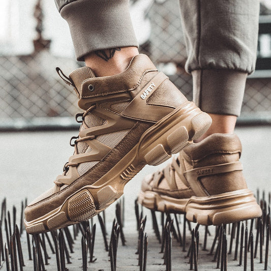 Zapatos de seguridad ligeros con puntera de acero para trabajo profesional – CORE