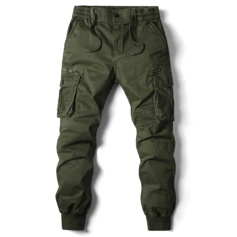 ARLO - Pantalón jogger cargo para hombre con múltiples bolsillos