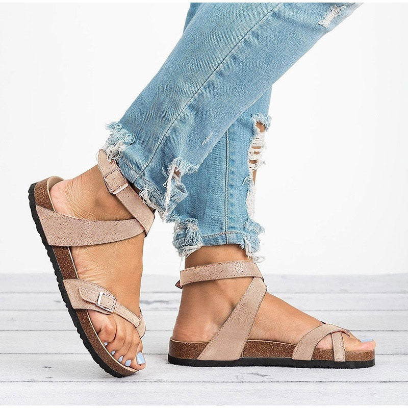 Sandalias de Cuero para Mujer con Diseño Elegante y Cómodo – Zorka