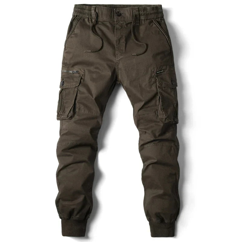 ARLO - Pantalón jogger cargo para hombre con múltiples bolsillos