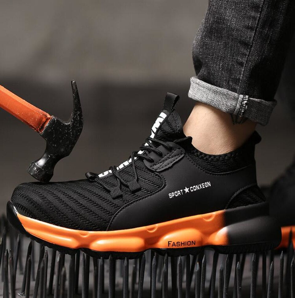 Zapatillas de seguridad robustas para trabajo al aire libre – SAFETRACK