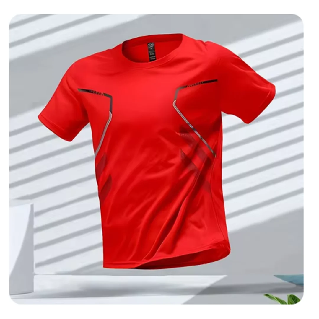 Camiseta deportiva para hombre con estampado gráfico moderno – AXEL