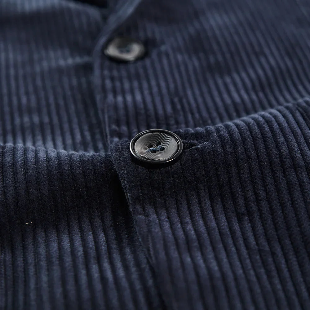 Americana de pana con forro floral para hombre – TÉO