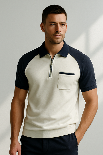 Polo entallado para hombre con estilo moderno – Silviero