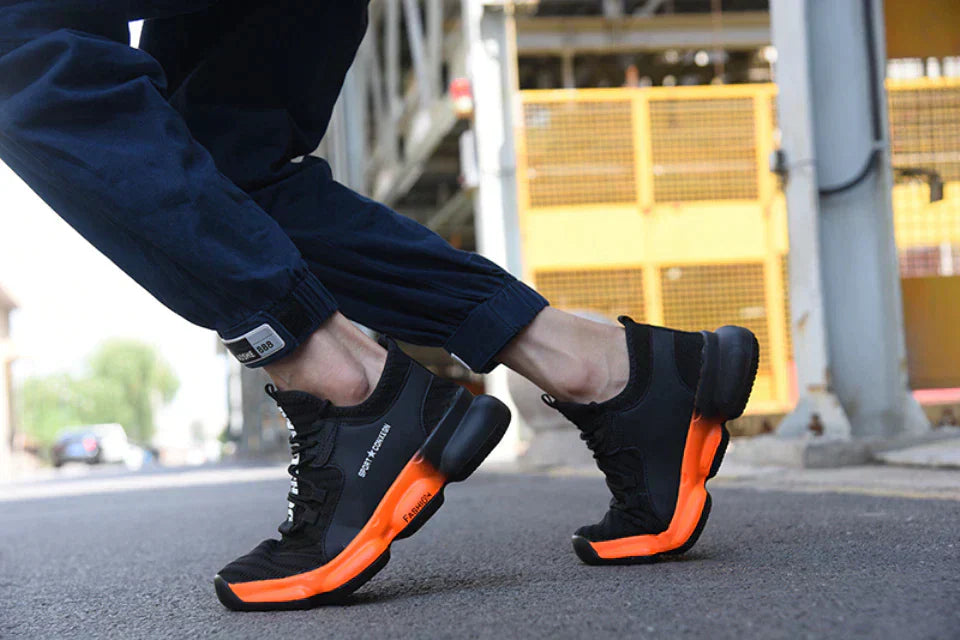 Zapatillas de seguridad robustas para trabajo al aire libre – SAFETRACK