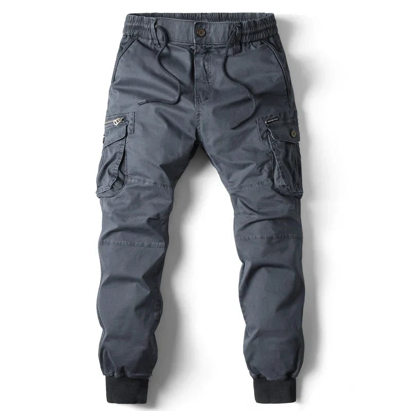 ARLO - Pantalón jogger cargo para hombre con múltiples bolsillos
