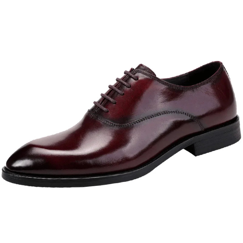 Zapatos Oxford de cuero para hombres con diseño clásico y confort excepcional – MARTON