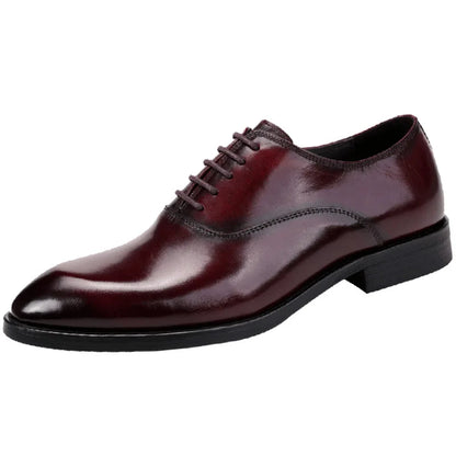 Zapatos Oxford de cuero para hombres con diseño clásico y confort excepcional – MARTON