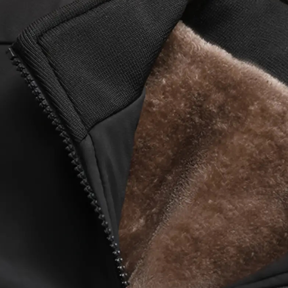 HUGO - Chaqueta para hombre con cremallera y forro polar