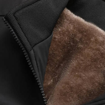 HUGO - Chaqueta para hombre con cremallera y forro polar