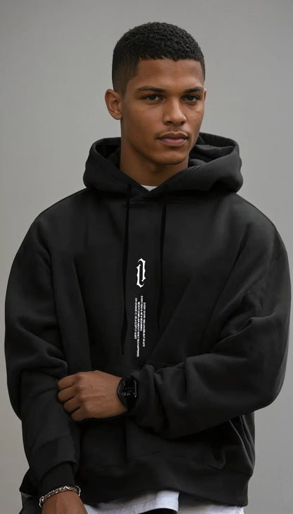 Sudadera de hombre con capucha y ajuste amplio – MASEN