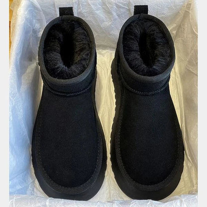 ADI - Botas de mujer con plataforma para invierno