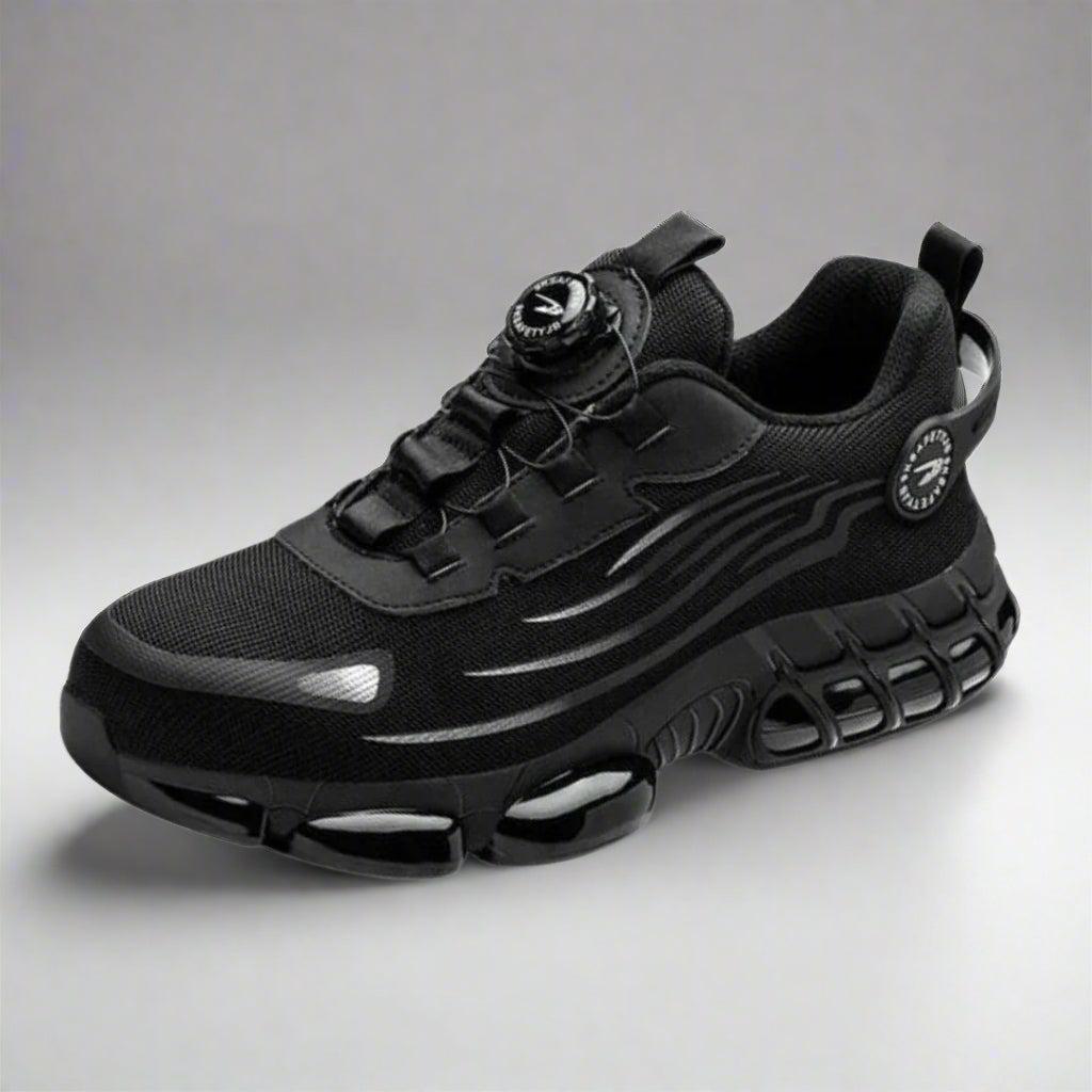 Zapatillas de seguridad con puntera de acero y diseño deportivo – GRAVITEK