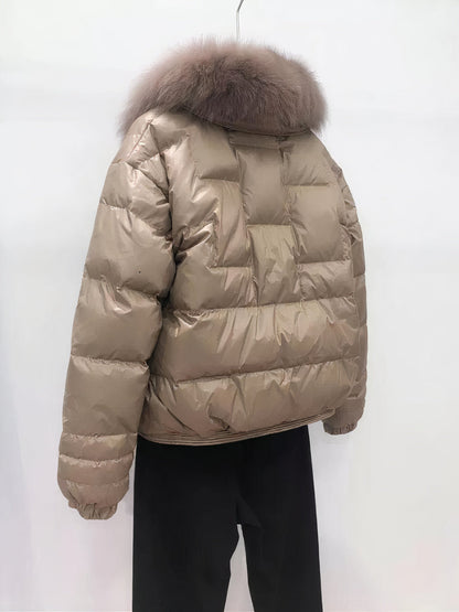 VESPERA - Abrigo acolchado grueso y cálido para mujeres