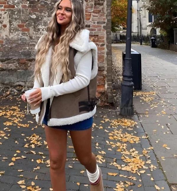 METTE - Chaqueta estilo teddy con estilo para mujeres