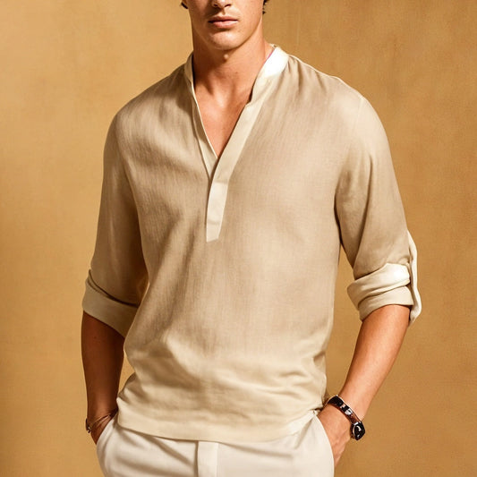 Camiseta de hombre de fibras naturales con corte relajado – JACK