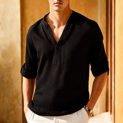 Camiseta de hombre de fibras naturales con corte relajado – JACK