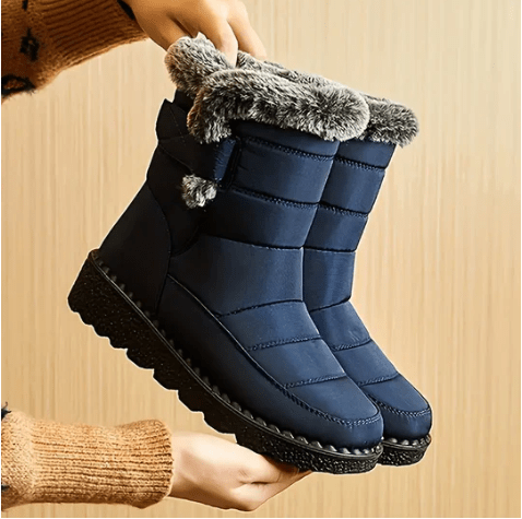 Botines de invierno antideslizantes para mujer con diseño elegante – JESSICA
