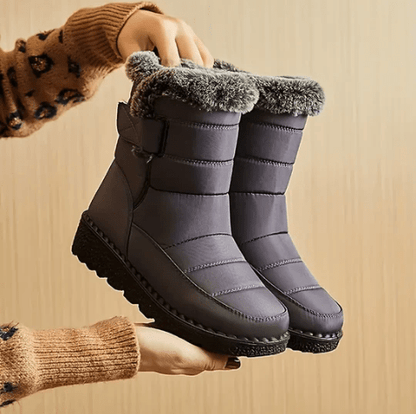 Botines de invierno antideslizantes para mujer con diseño elegante – JESSICA
