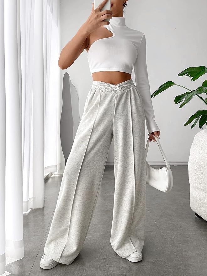 Pantalón ancho de mujer con estilo moderno y corte fluido – JESSIKA