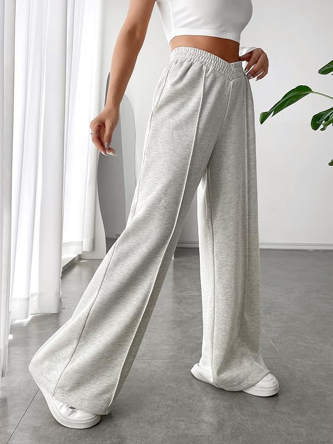 Pantalón ancho de mujer con estilo moderno y corte fluido – JESSIKA