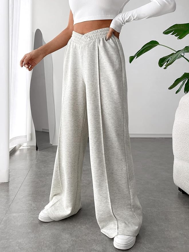 Pantalón ancho de mujer con estilo moderno y corte fluido – JESSIKA