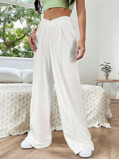 Pantalón ancho de mujer con estilo moderno y corte fluido – JESSIKA